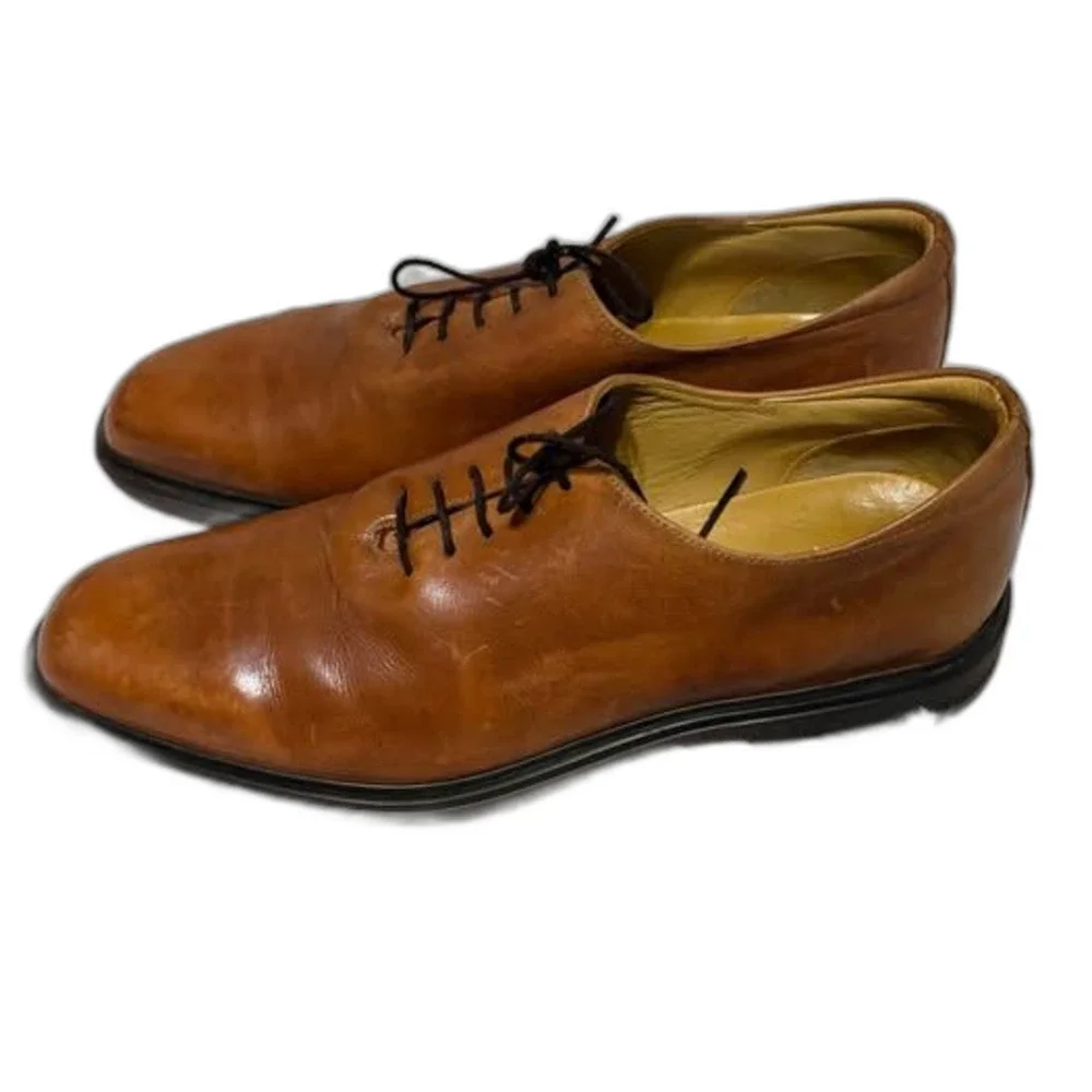 Donald J Pliner Men’s Eduardo Leather Shoes - Size 10.5